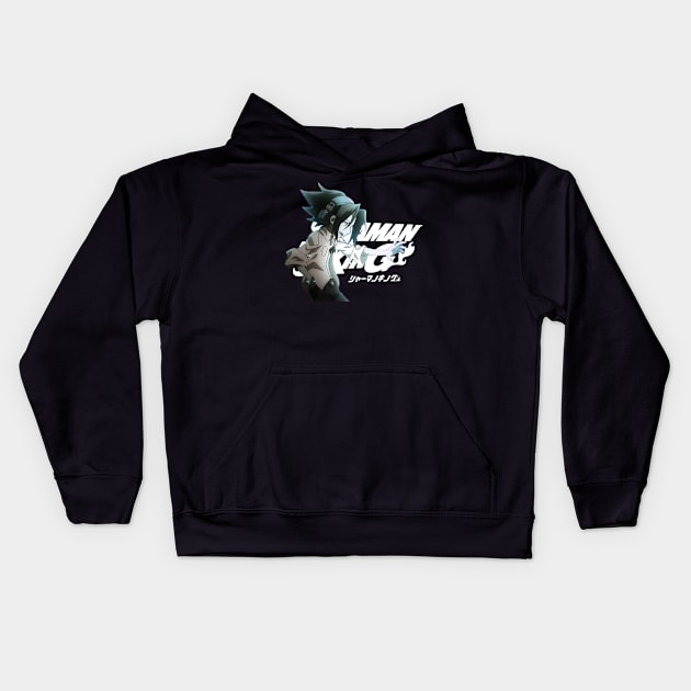 Shaman King ''ASAKURA'' V2 Anime Manga Kids Hoodie by riventis66